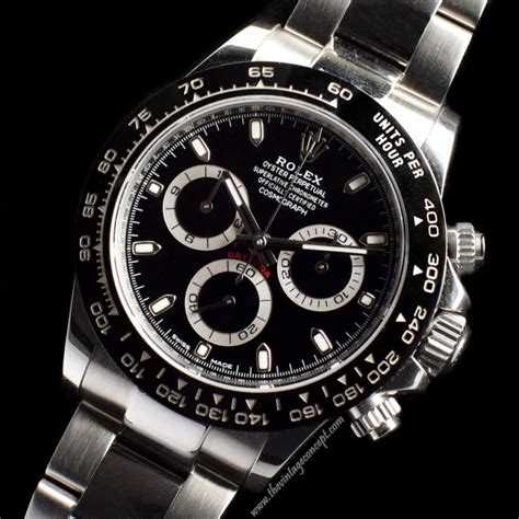 rolex daytona black band|rolex daytona black dial price.